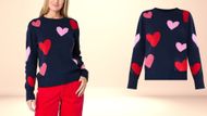 St. John’s Bay Women’s Crew Neck Long Sleeve Pullover Sweater (Image via JCPenney)